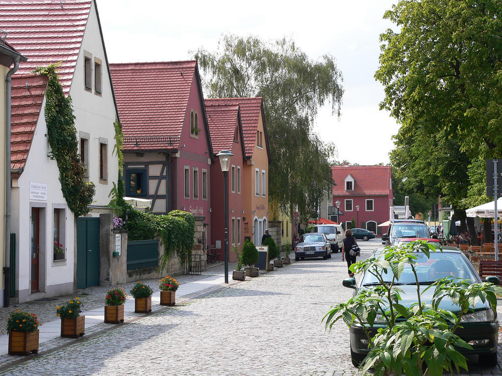 Ferienwohnung Am Elberadweg Dresden Exterior foto